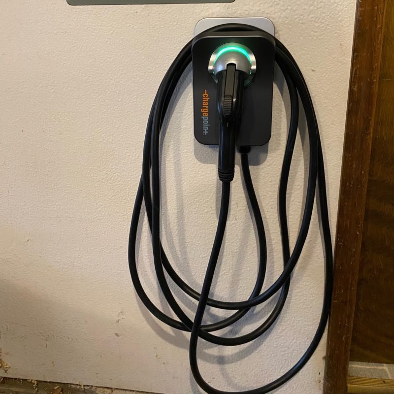 A charger for an electric vehicle